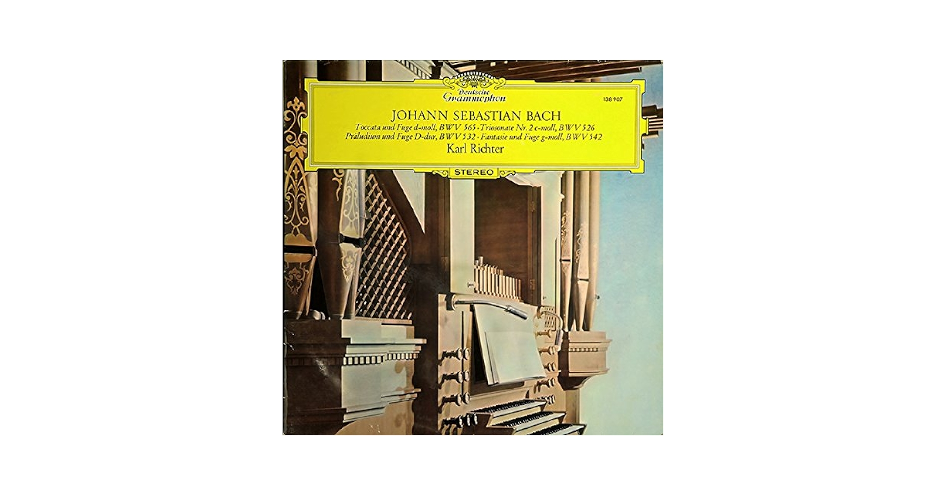 Johann Sebastian Bach Toccata Und Fuge D-moll, Triosonate Nr